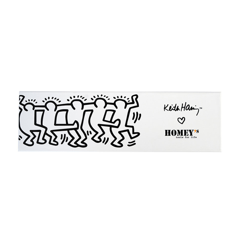 Keith Haring Koksmes met chopsticks, Homey's