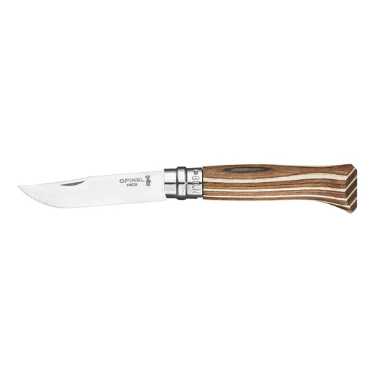 Opinel Zakmes N°08, Opinel, Laminated Birch