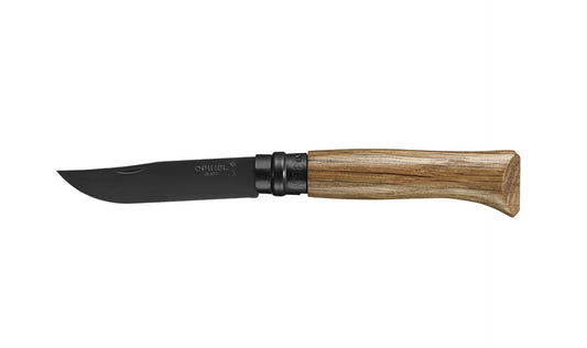 Opinel Zakmes N°08, Black Oak